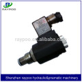 China normalerweise geschlossen, Zwei-Wege-, Zwei-Position-Poppet-Typ Patrone hydraulische Solenoid Richtungsventile